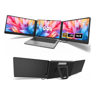 Monitor Portátil Triplo Qqh, Extensor De Tela De Laptop De 1 Monitor Portátil Triplo Qqh, Extensor De Tela De Laptop De 1