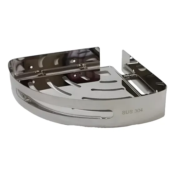 Repisa Esquinera Para Baño Porta Champu Jabon Acero Inoxidab