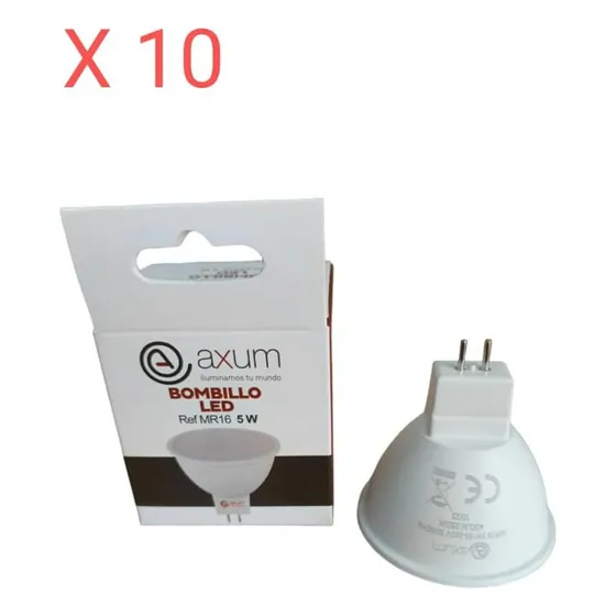 Bombillo Dicroico Led 5w   Mr16  3500k (pack De 10 Unidades)