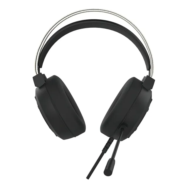 Audífonos Gamer Con Micrófono Aula S603 Color Negro