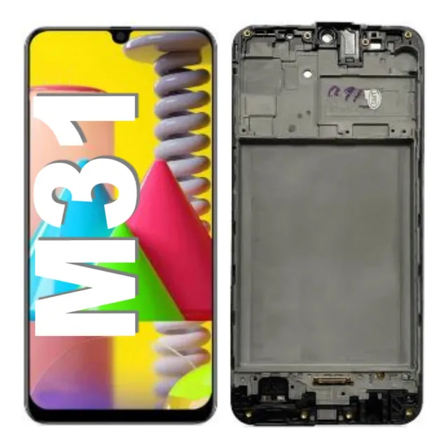 Display Frontal Tela Touch P/ Samsung M31 Oled C/aro Premium