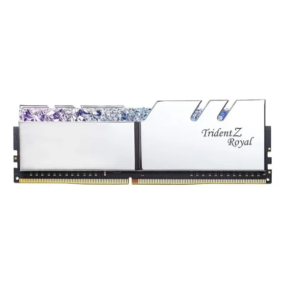 Memória RAM Trident Z Royal prateado 16GB 2 G.Skill F4-3200C16D-16GTR