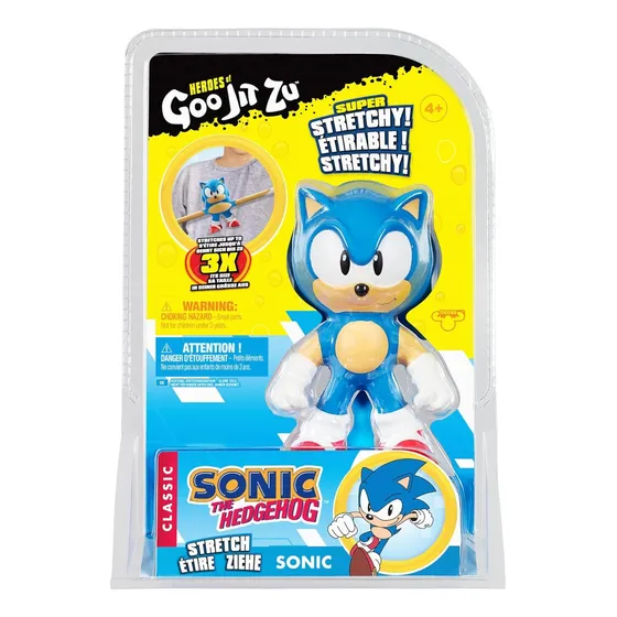 Muñeco Goo Jit Zu Sonic Figura Super Flexible Original