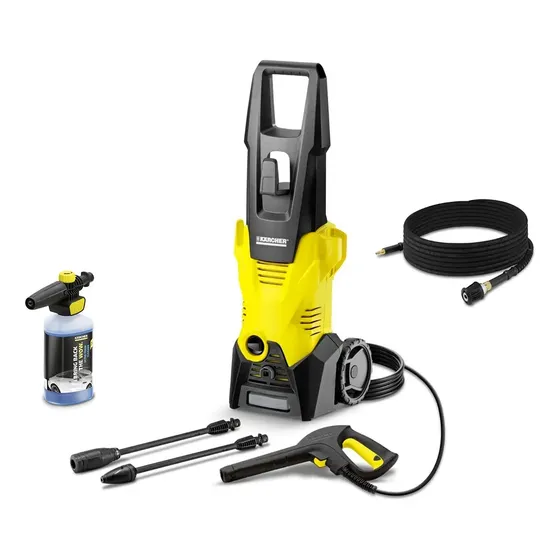 Hidrolavadora eléctrica Kärcher Home & Garden K3 Car amarillo y negra de 1600W con 120bar presión máxima | Cuotas sin interés
