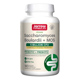 Jarrow Formulas Saccharomyces Boulardii + Mos 180 Capsulas Jarrow Formulas Saccharomyces Boulardii + Mos 180 Capsulas