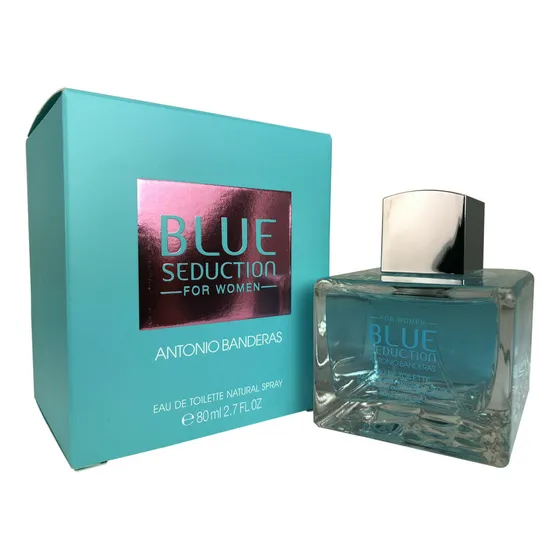 Perfume Original Antonio Banderas Blue Seduction 80ml Dama 