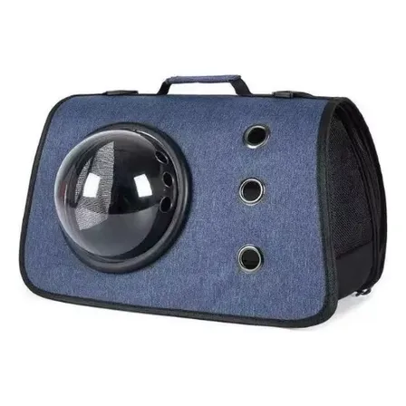 Bolsa Transporte Viagem Pet Cachorro Gato Visão 360 Conforto