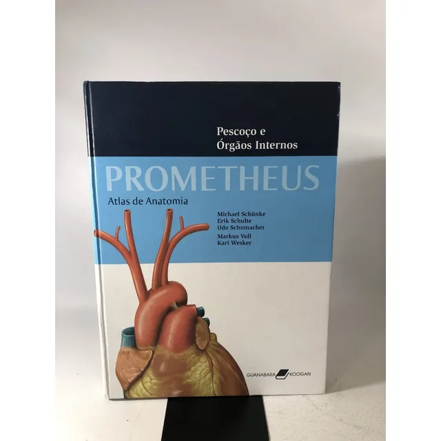 Livro Prometheus Atlas De Anatomia Pescoço E Órgãos Internos Editora Guanabara Koogan K426