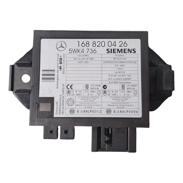 Módulo Imobilizador Mercedes Classe A 160 99/05 1688200426
