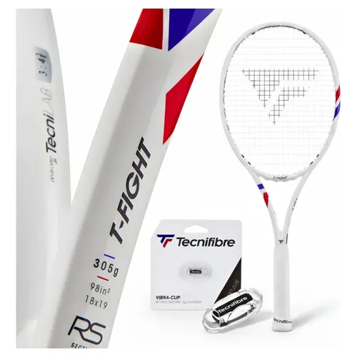 Raquete de tênis Tecnifibre Tfight 305s 4 3/8 Mod 2025 cor branca