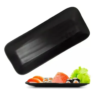 Travessa Prato Em Melamina Preto Para Restaurante Japones Travessa Prato Em Melamina Preto Para Restaurante Japones