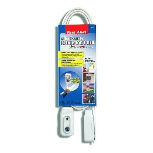 Cable De Extensión De Seguridad First Alert 90866 Lcdi, Prot