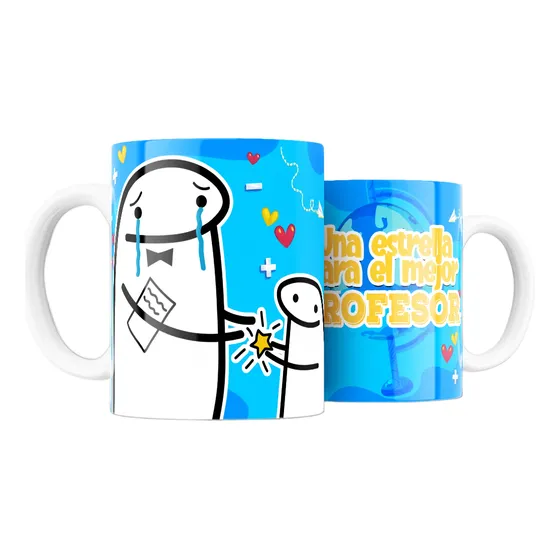Tazón Taza Personalizada Flork Día Del Profesor Vol3.