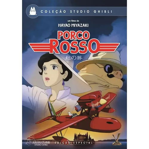 Dvd Porco Rosso - De Hayao Miyazaki - Original Novo Lacrado