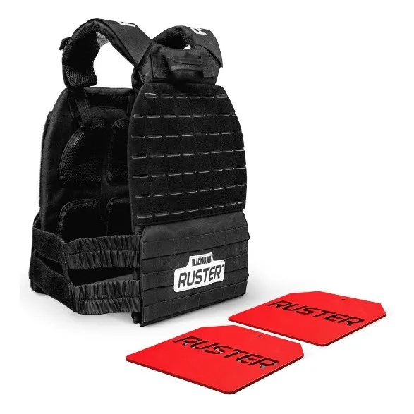 Chaleco Con Peso Blackhawk 9kg Gym Entrenamiento - Ruster