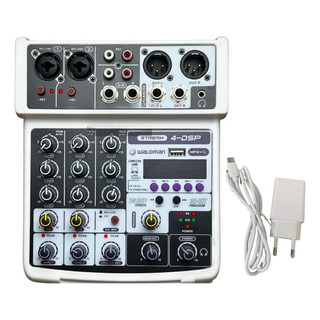 Mesa De Som Waldman 4 Canais C/ Interface De Ăudio St-4dsp Mesa De Som Waldman 4 Canais C/ Interface De Ăudio St-4dsp
