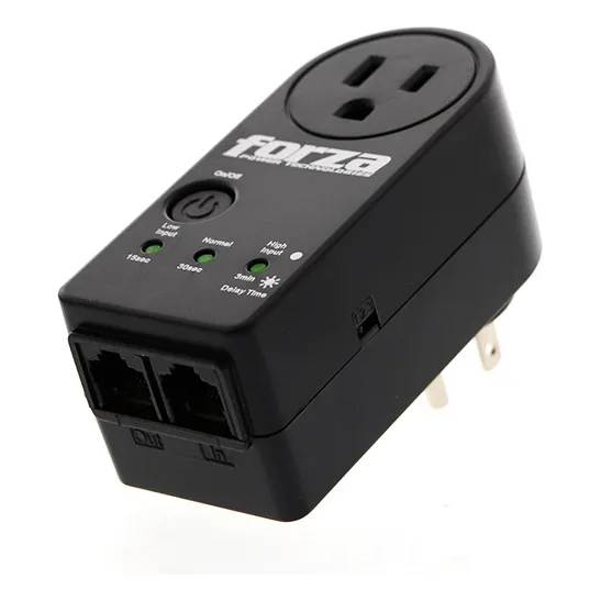 Protector De Voltaje Forza 1800w Giratorio Original Fvp1201n