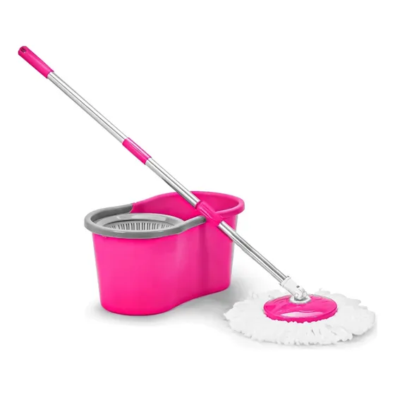 Mop Giratório 360°  Fit Balde Limpeza Geral 8l Multiuso