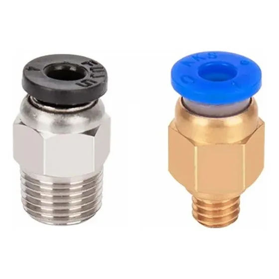 Racores Pc4-m10 / Pc4-m6 Conector Neumático Tubo Ptfe Teflón
