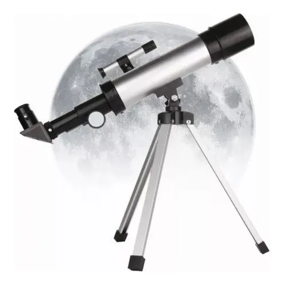 Telescópio Bering Premium 50mm Astronômico Com Tripé
