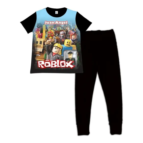 Pijama Niño Manga Corta Roblox 