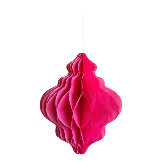 Set X 2 Chirimbolo De Papel 20cm Decoración Navidad 