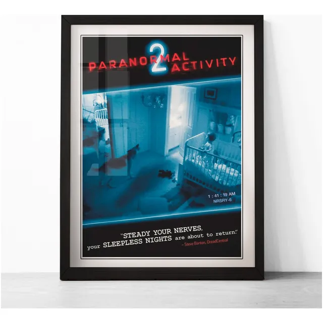 Cuadro Películas Terror - Actividad Paranormal 2 - Poster