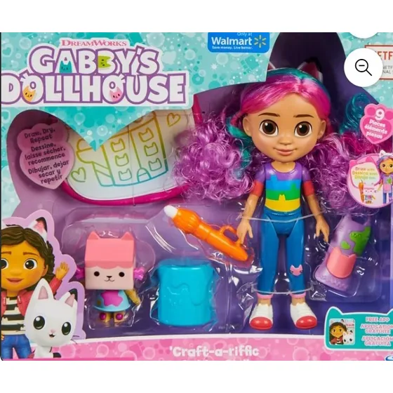 Muñeca Dibuja Con Gabby's Dollhouse Craft-a-riffic