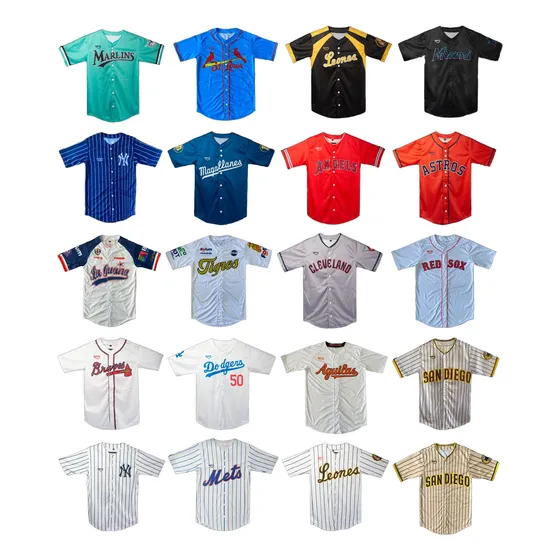 Casaca Béisbol Grandes Ligas Varios Modelos