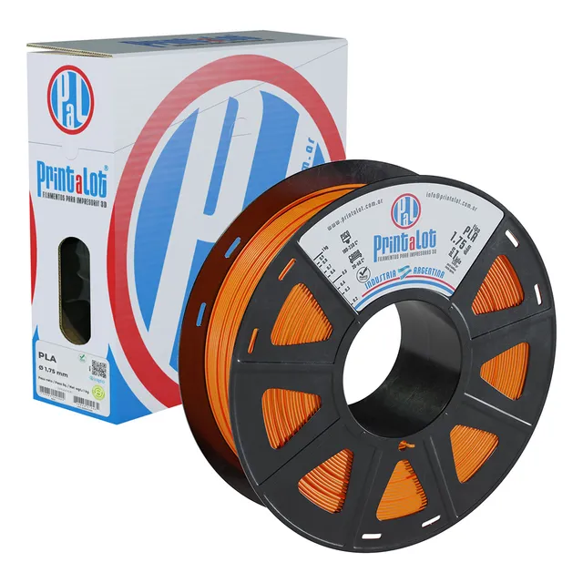 Filamento Para Impresoras 3d Pla 1.75mm X 1kg :: Printalot Color Naranja