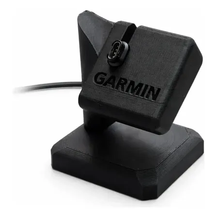 Suporte Base De Carregador De Mesa Para Relógio Garmin Dock Preto