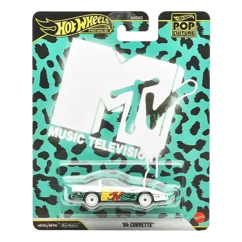 Hot Wheels Cultura Pop 84 Corvette Mtv Music Jhv93 | Parcelamento