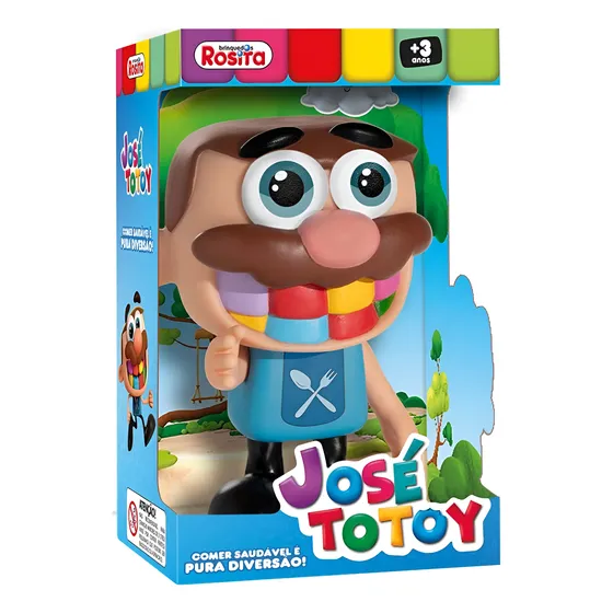 Boneco José Comilão Totoy Kids 19cm Articulado - Rosita 1108