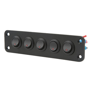 Interruptor De 5 Botones De Encendido Y Apagado Para Panel D Interruptor De 5 Botones De Encendido Y Apagado Para Panel D