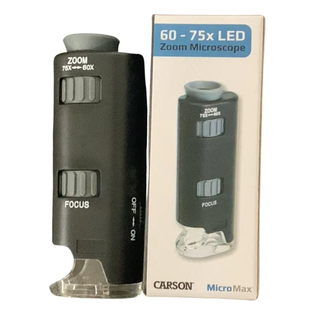 Microscopio Digital Carson Micromax Mm200 60x-75x Negro