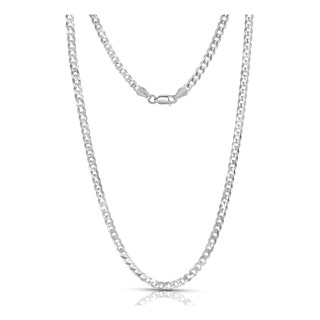 Lecalla Collar De Cadena De Plata De Ley 925 Maciza Para Muj Lecalla Collar De Cadena De Plata De Ley 925 Maciza Para Muj