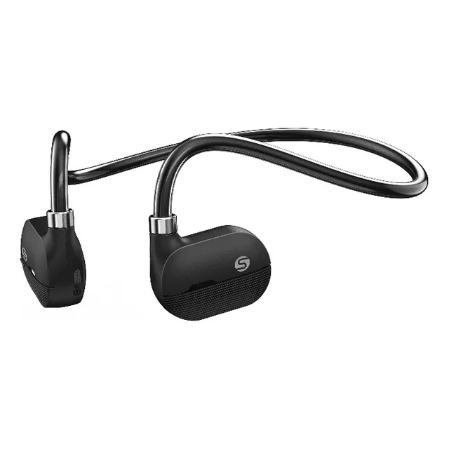 Audífonos Air Conduction Bluetooth - Hueso - Microfono Color Negro