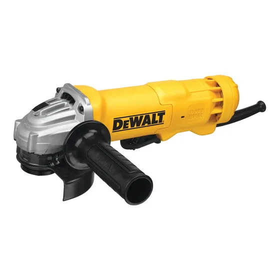 Esmeriladora Amoladora Angular 4½' Uso Rudo Dewalt Dwe4212b3 Color Amarillo