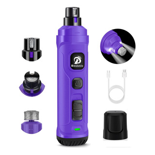 Molinillo De Uñas Para Perros Con 2 Luces Led-morado Molinillo De Uñas Para Perros Con 2 Luces Led-morado