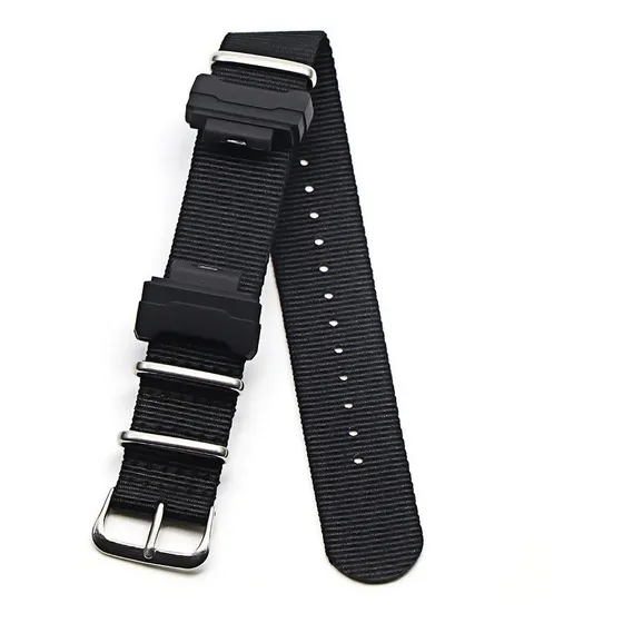 Pulseira Em Nylon Nato Strap 22mm Com Adaptador Para G-shock
