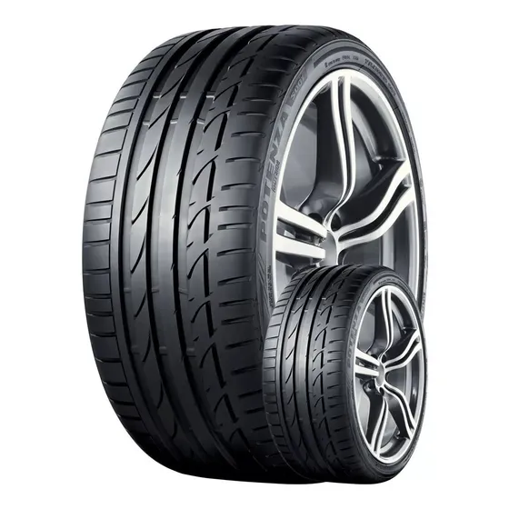 Kit X2 Bridgestone 225 40 R19 Y Potenza S001 Runflat Bmw 440