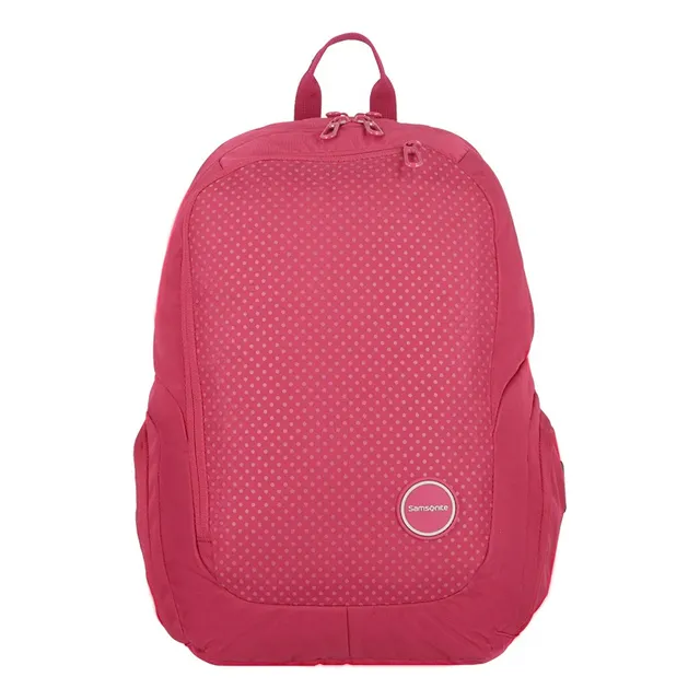 Mochila Samsonite Accelerat Juliette Color Rosa Diseño de la tela Liso