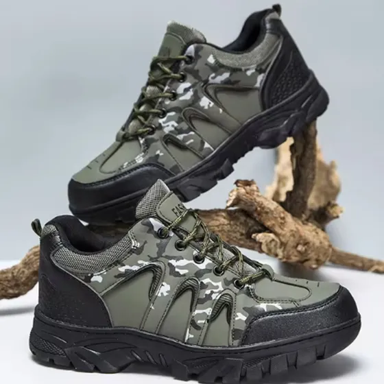 Calzado Botas Tácticas Outdoor Trekking Para Hombre - Fs