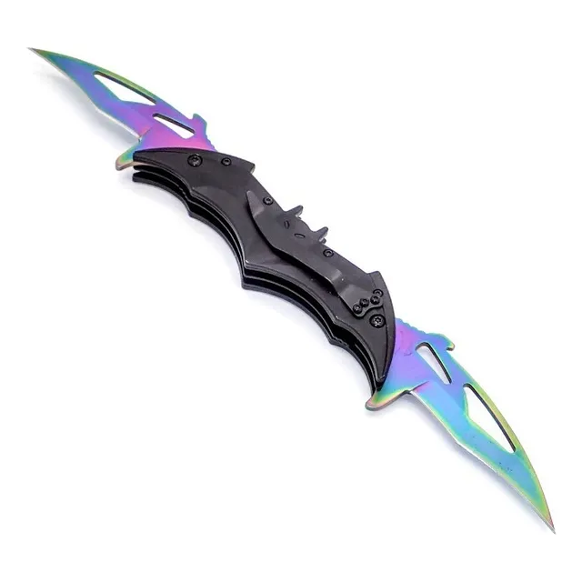 Navaja Doble Cuchillo De Batman Dc Comic Regalo Coleccion