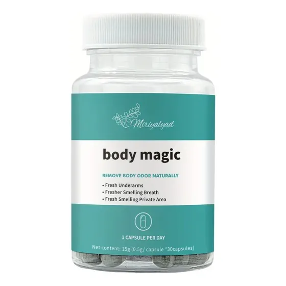 Body Mágic, Desodorante En Capsulas (elimina Olor Corporal)