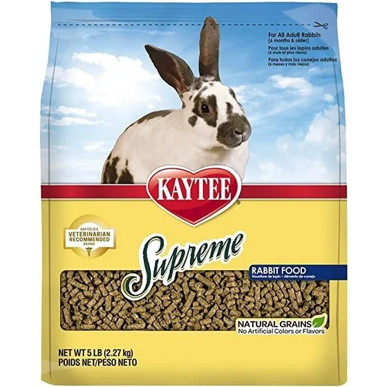 Alimento Kaytee Supreme Conejos 5 Lb / 2,27 Kg