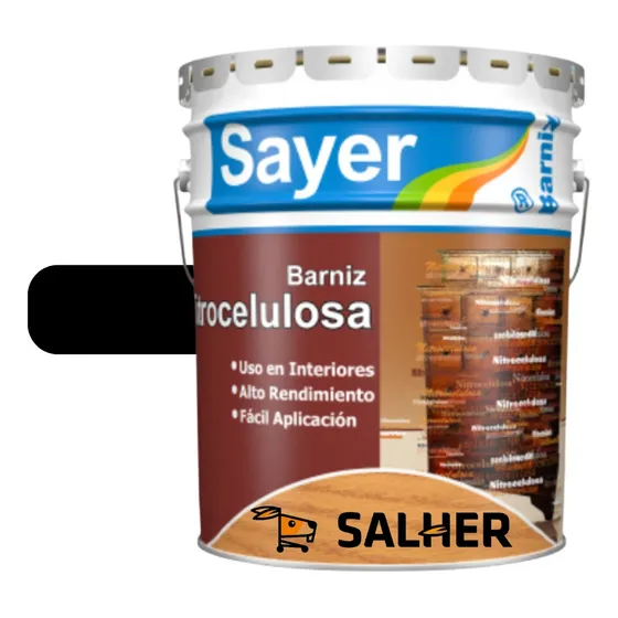 Nitrolaaca Mate Pigmentadoo Negro Lnm-0002 Interiores 19 Lts