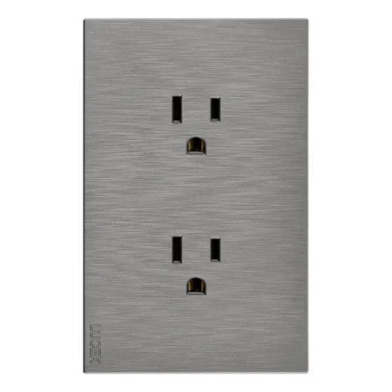 Placa Con Contacto Duplex Lucek Flat Bf06 Oferta 1 Pieza