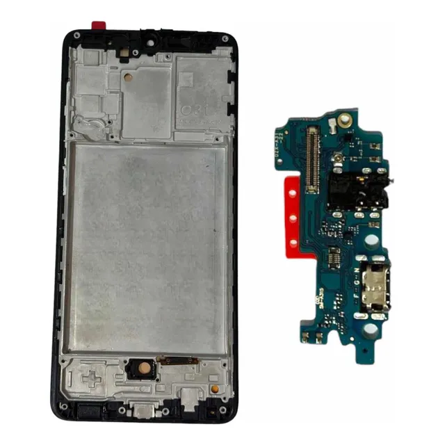 Frontal Tela Display C/aro A31 A315 Premium Incell+ Conector