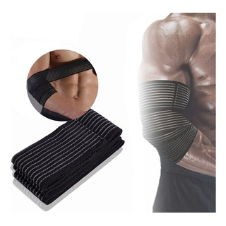 Coderas Elastica Deportivas Codo Crossfit Pesas Gym 1par Coderas Elastica Deportivas Codo Crossfit Pesas Gym 1par